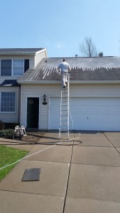 Roof Cleaning in North Boston, New York by Carolina Clean.