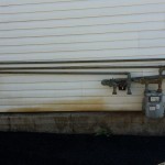 Before rust removal in West Seneca, New York by Carolina Clean.