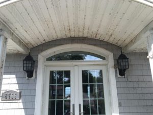 Before Pressure Washing in Williamsville, New York by Carolina Clean.