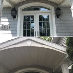 Before and After Pressure Washing in Williamsville, New York by Carolina Clean.